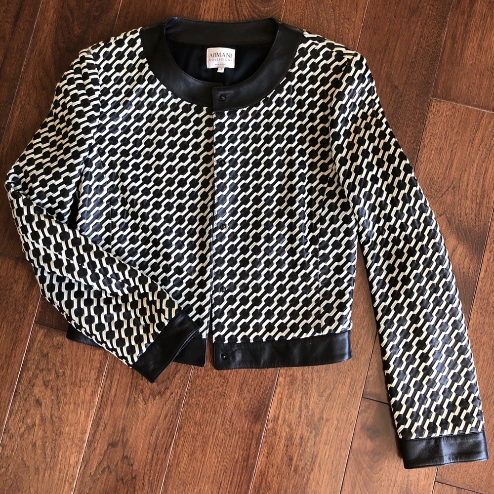 Armani Leather Jacket